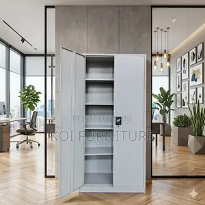 Office Cabinet; Two Doors Powder Coated Filing Cabinet