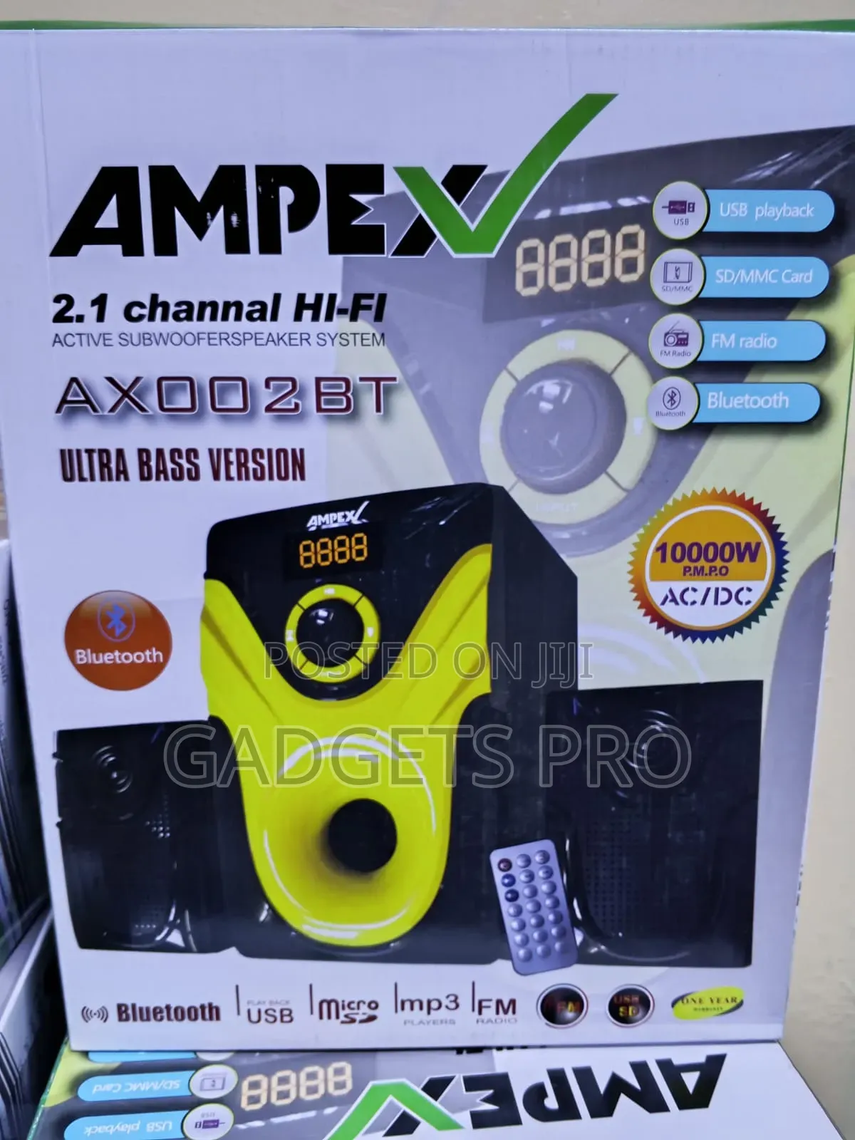 Ampex Ax002bt 2.1channel Woofer