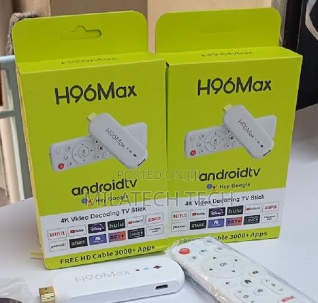 New H96 Max Android 14 Tv Stick – 2gb Ram, 16gb Storage