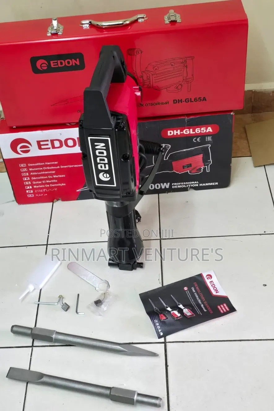 Edon Demolition Hammer 1800w/Electric Demolition Hammer