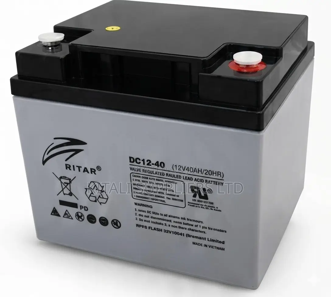Ritar 40ah 12v Solar Gel Deep Cycle Battery