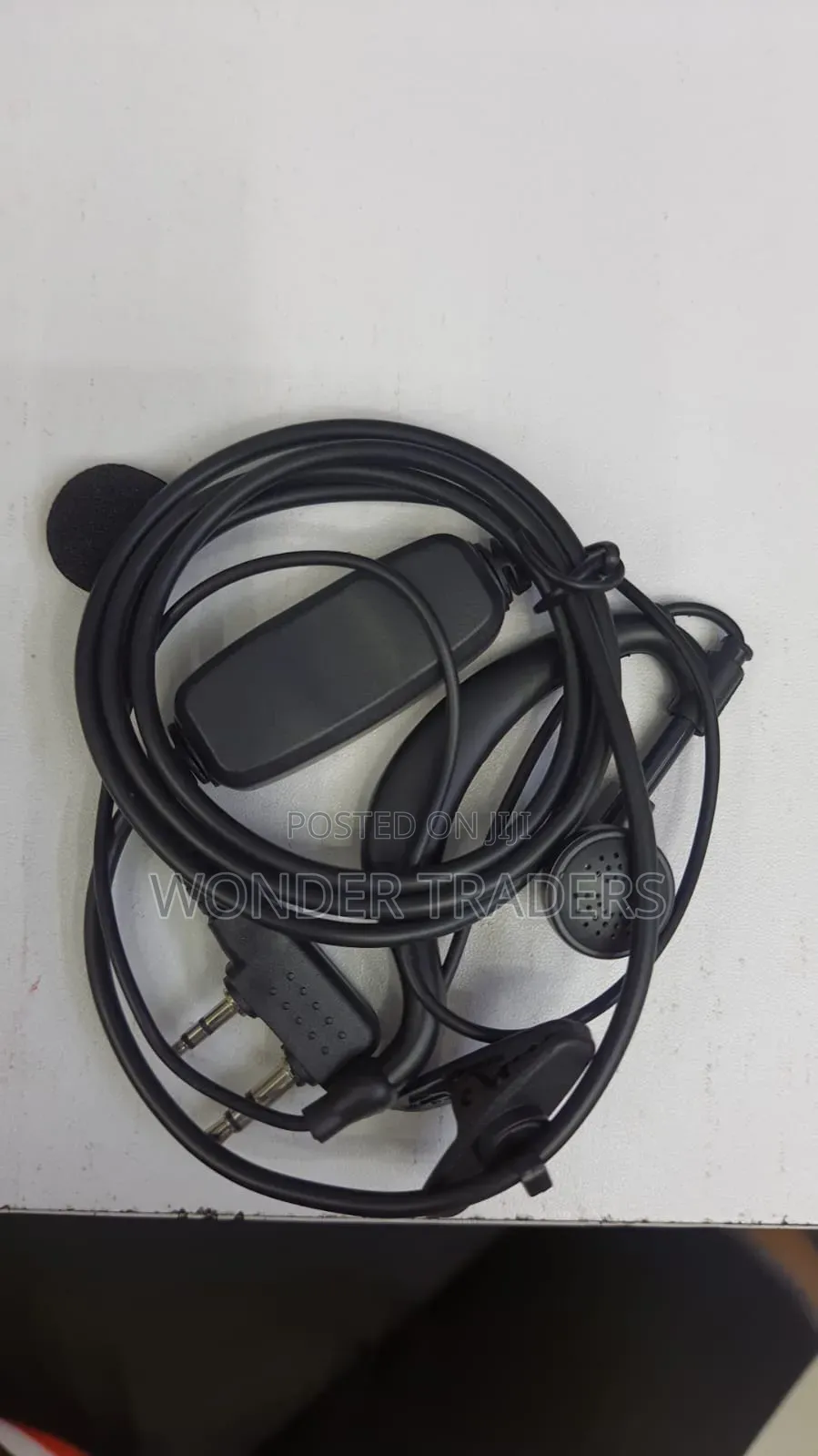 Walkie Talkie Headset Earphone K-Plug Wired Two Way Ham Radio Earpiece