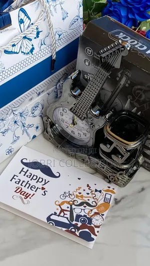 Fathers Day Crafted Alarm Clock Gift Pack