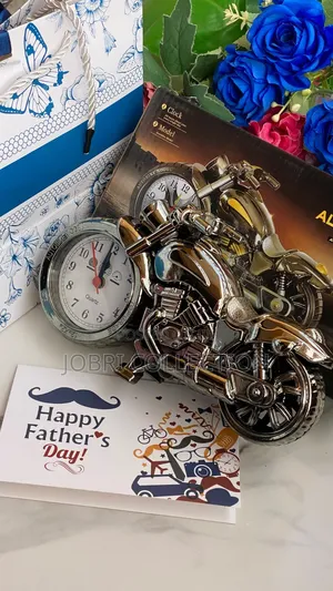 Fathers Day Crafted Alarm Clock Gift Pack