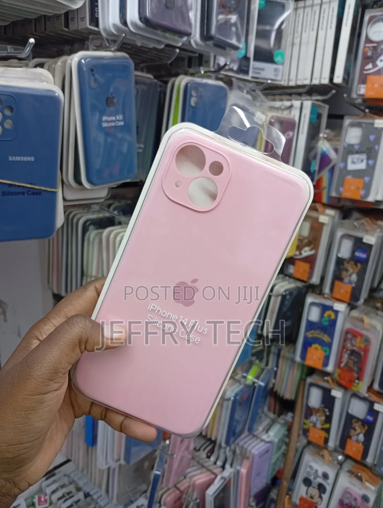 iPhone 14 Plus Anti-Slip Grip ,Shock Absorption Case