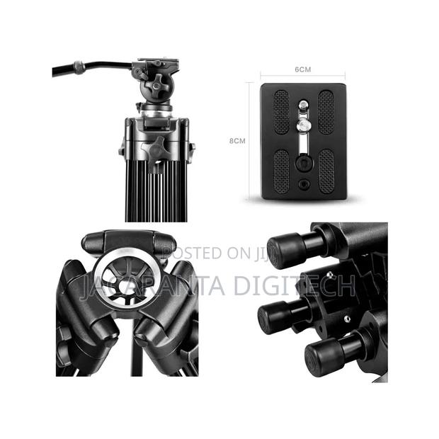 Weifeng Wf-717 Professional Tripod With Fluid Hydraulic Head