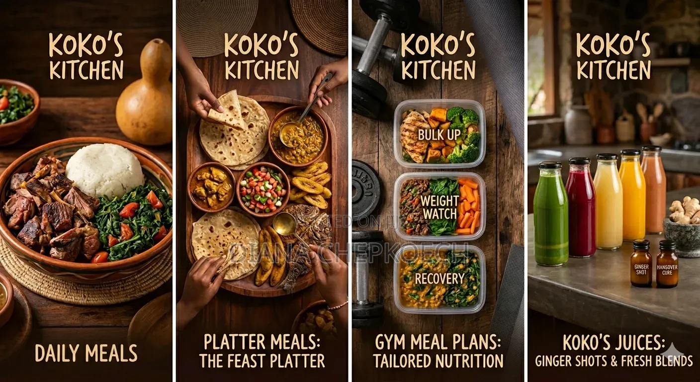 Koko's Kitchen Services.