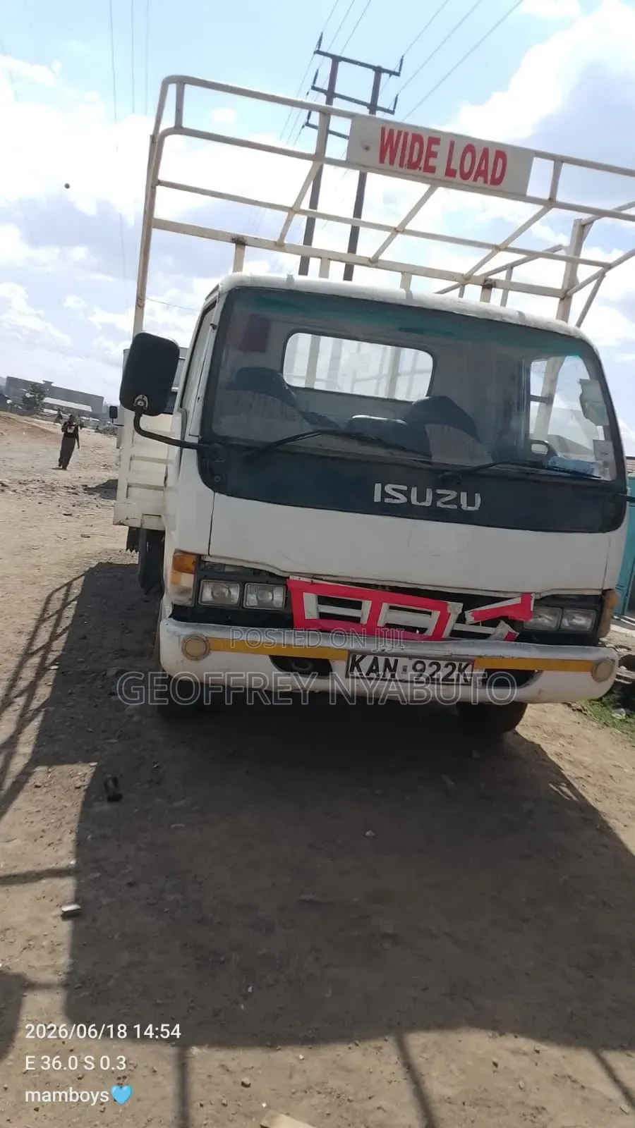 Isuzu NPR Open Body