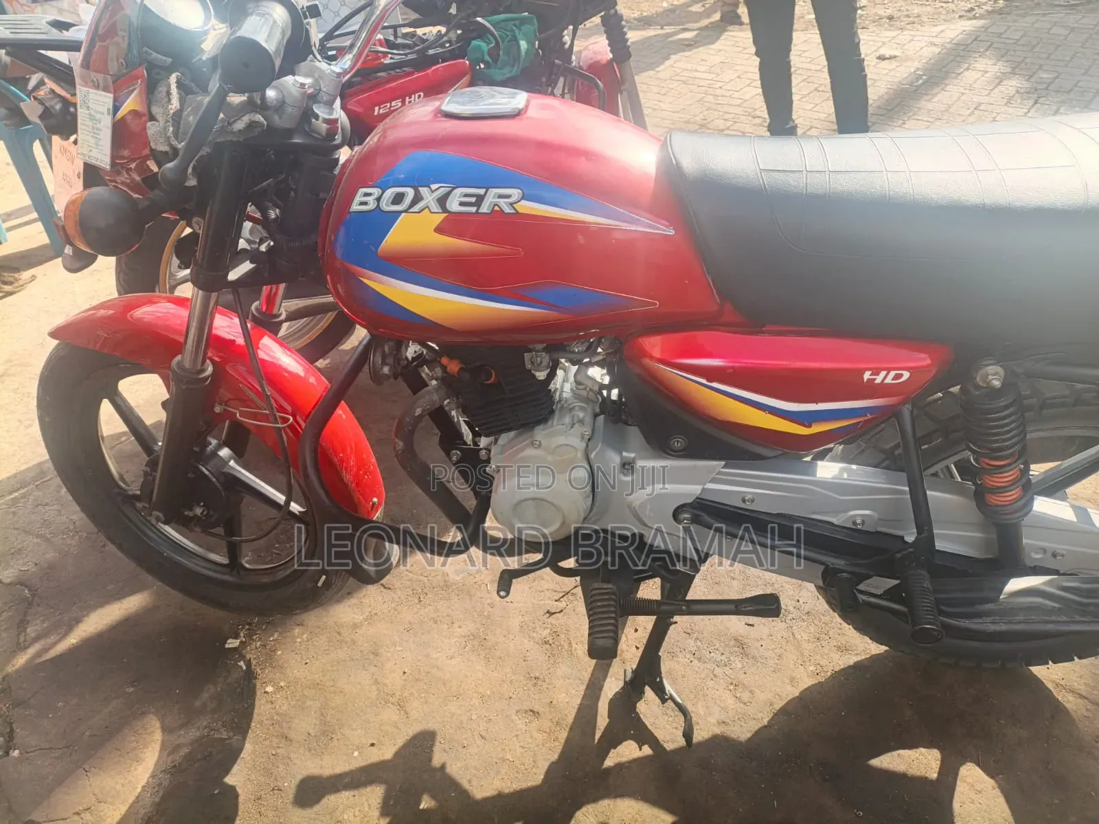 Bajaj Boxer 2021 Red