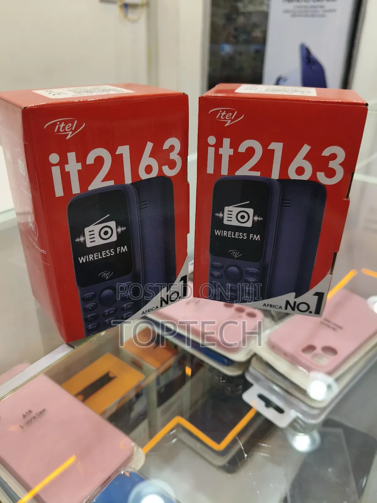 New Itel it2163 Black