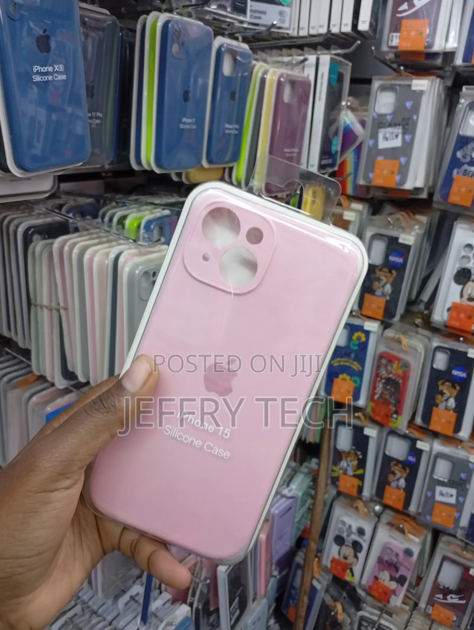iPhone 15 Dual-Camera Layout Cout Out Cover-Pink