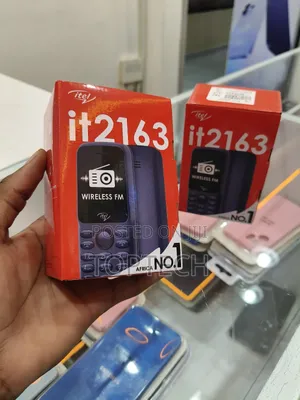 New Itel it2163 Black