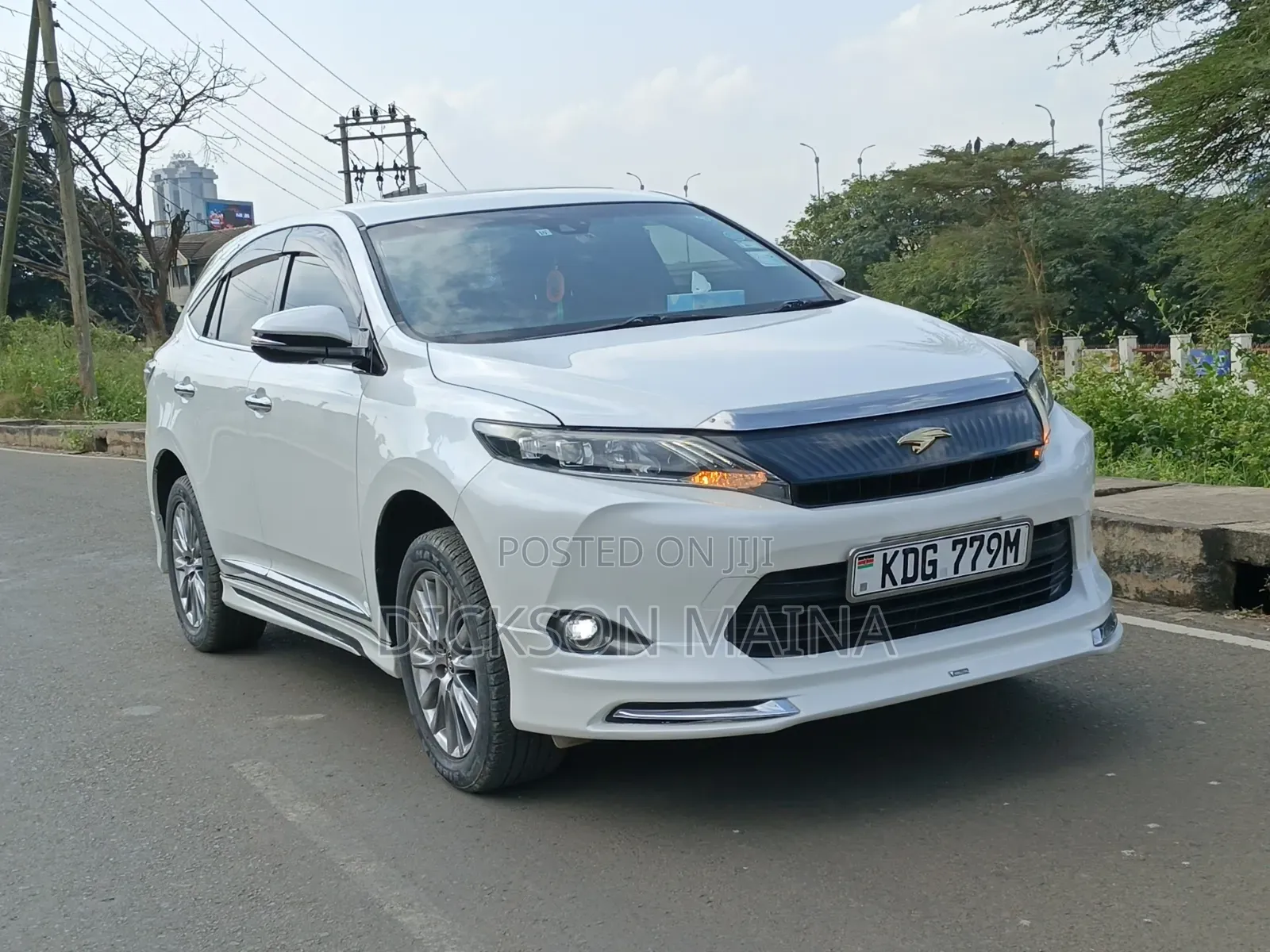 Toyota Harrier 2015 White