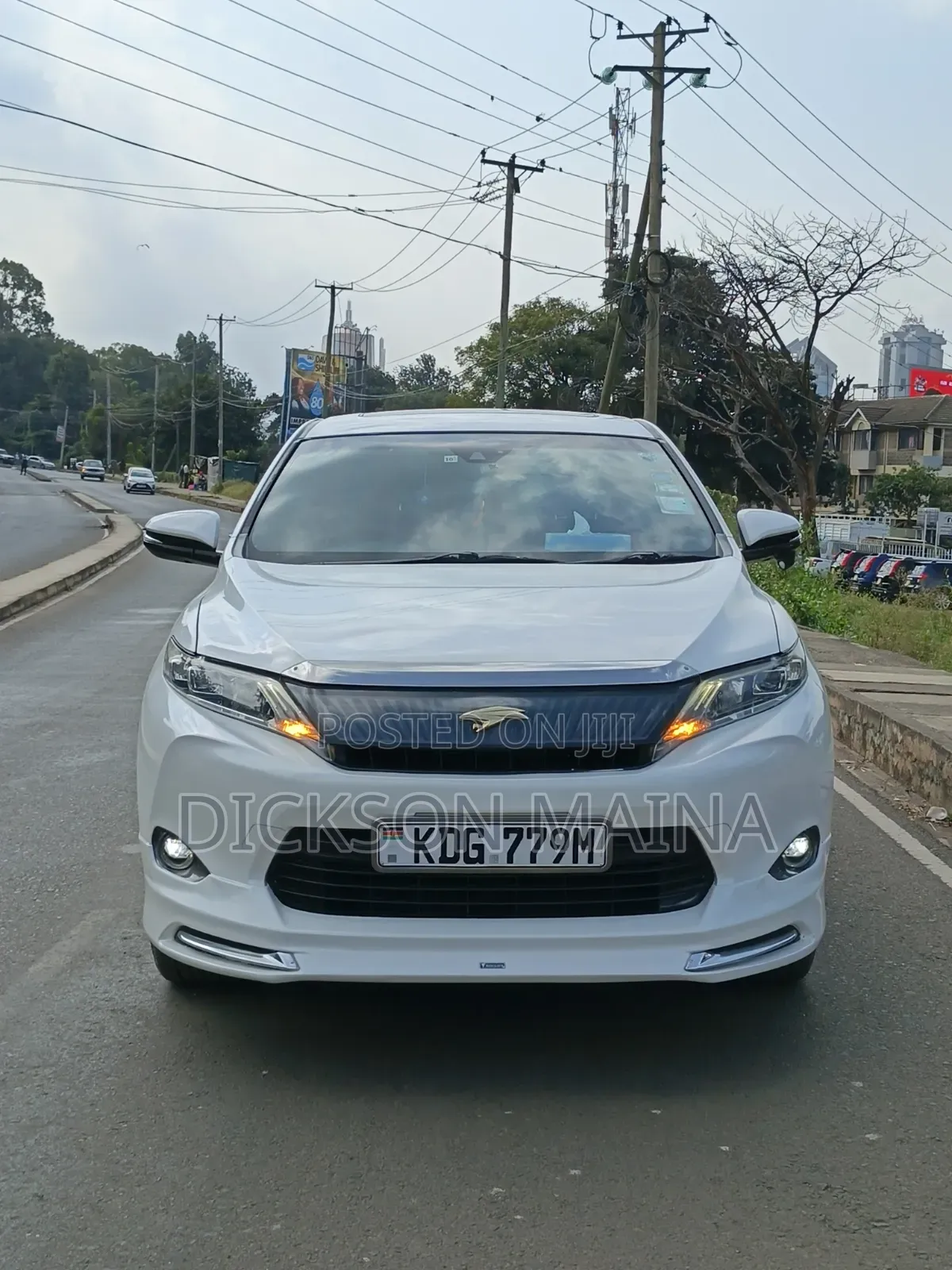 Toyota Harrier 2015 White