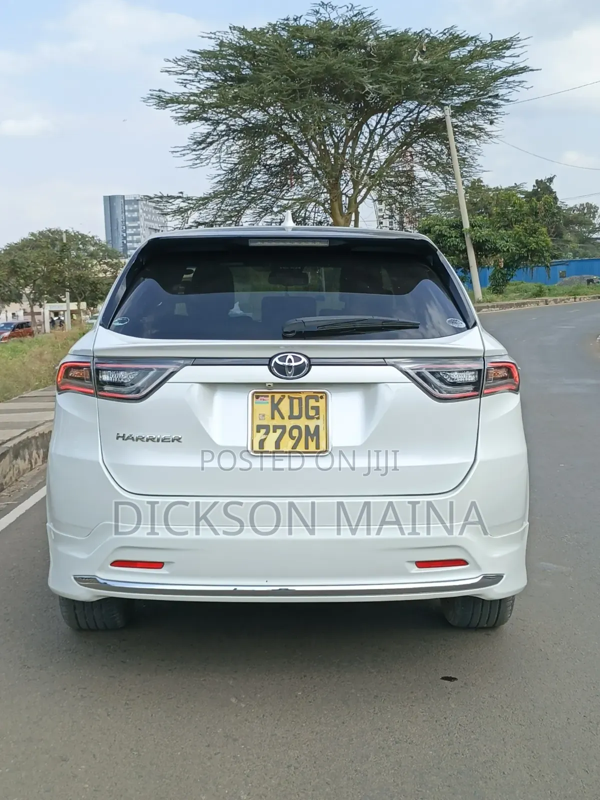 Toyota Harrier 2015 White