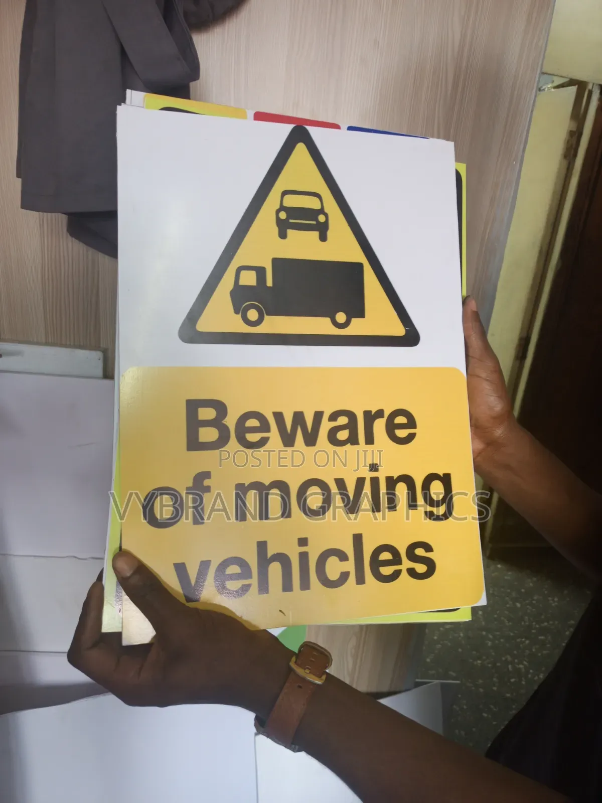 Construction Site Signage Printing Nairobi (A3) – KSH 500