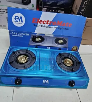 Electromate Stainless Double Burner Cooker