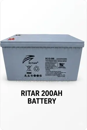 Ritar 200ah 12v Solar Gel Deep Cycle Battery