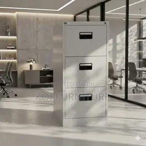 Office Cabinet; Three Drawers Steel Compart Cabinet