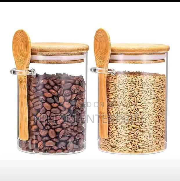 Glass Storage Jar 500ml - thumbnail 3