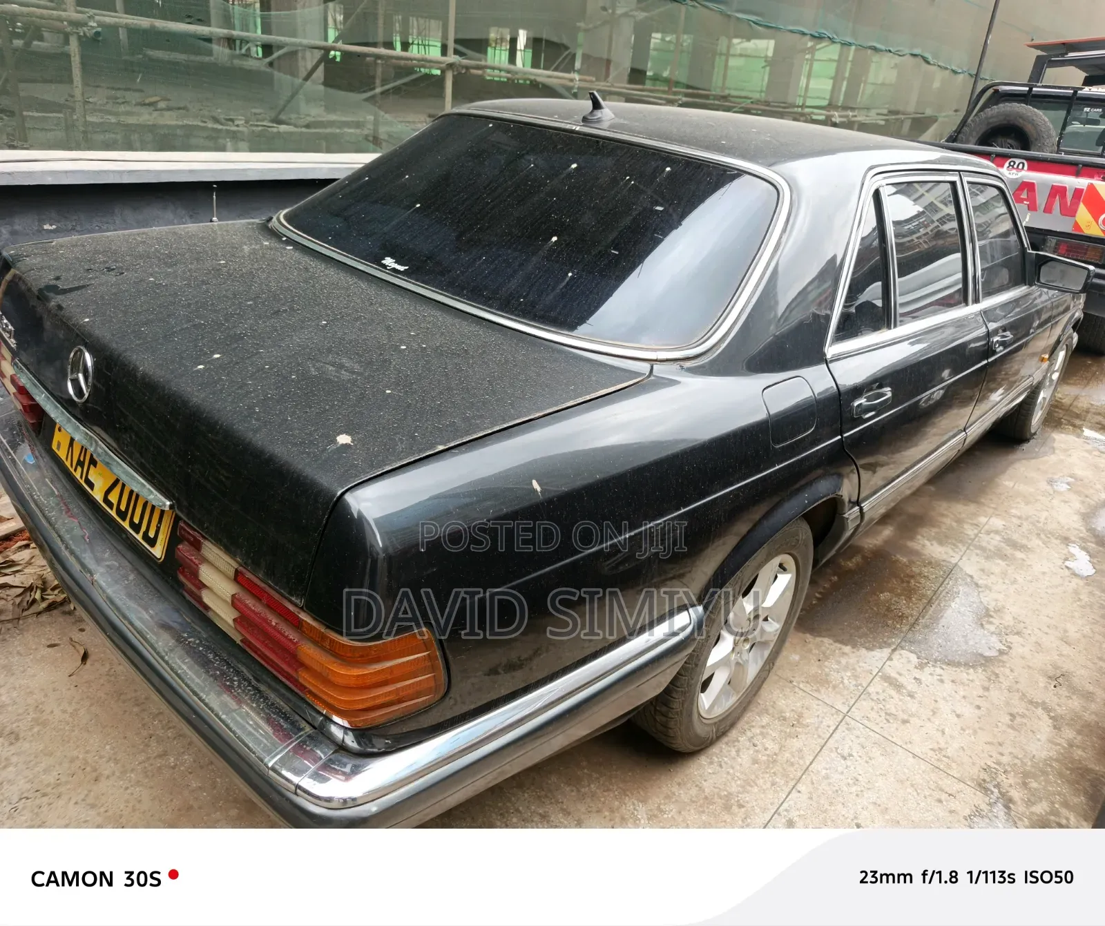 Mercedes-Benz 300E 1989 Black
