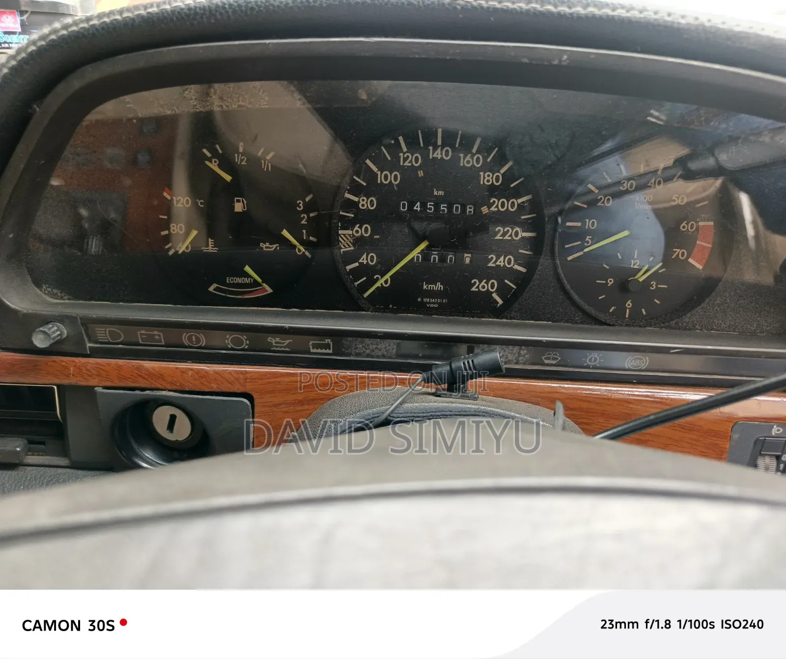 Mercedes-Benz 300E 1989 Black