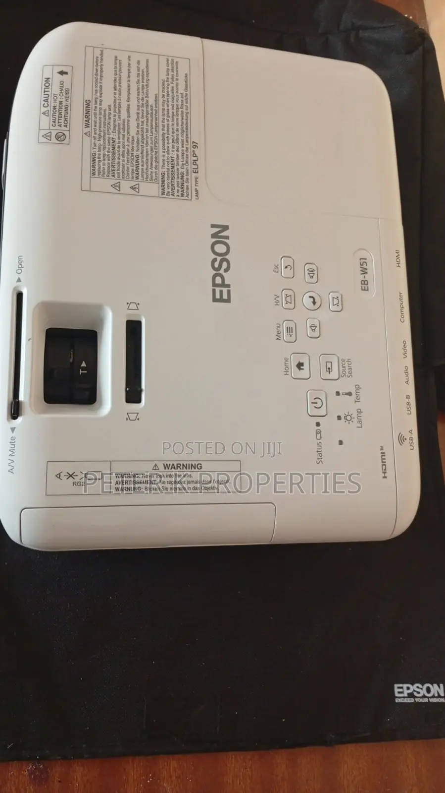 Epson Projector Eb-w51 4000 Lumens With Wireless Gadget