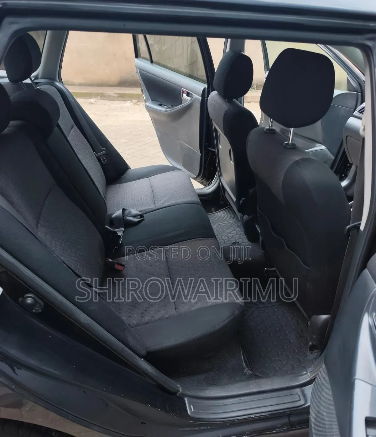 Toyota Corolla Fielder 2004 Matt Black