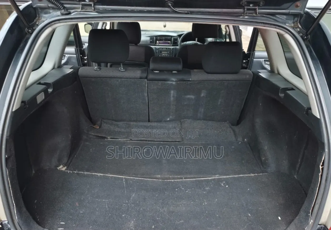Toyota Corolla Fielder 2004 Matt Black