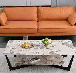 Coffee Table: High-End Italian Coffee Table Set With Storage