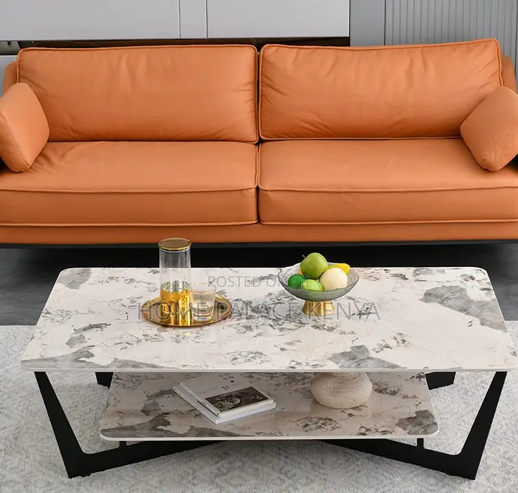 Coffee Table: High-End Italian Coffee Table Set With Storage