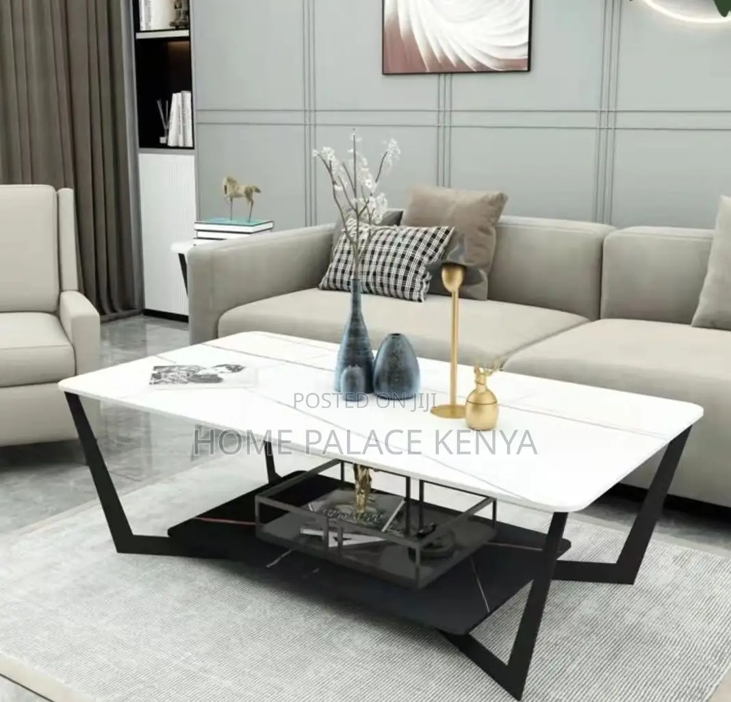 Coffee Table: High-End Italian Coffee Table Set With Storage