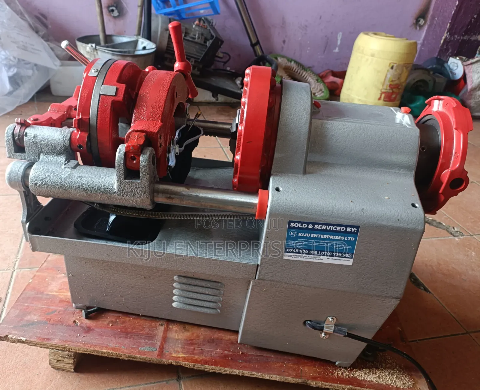 Aico 2" Pipe Threading Machine | Pipe Threader | 1/2"–2" Capacity