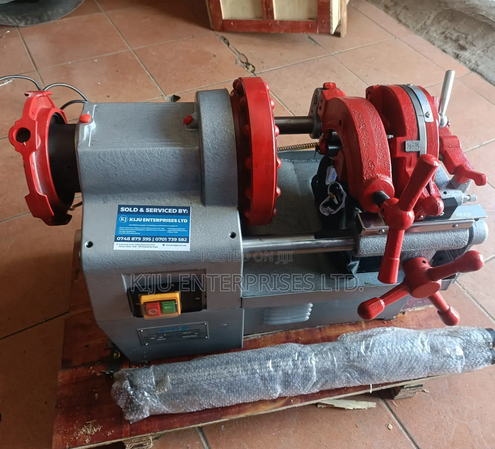 Aico 2" Pipe Threading Machine | Pipe Threader | 1/2"–2" Capacity