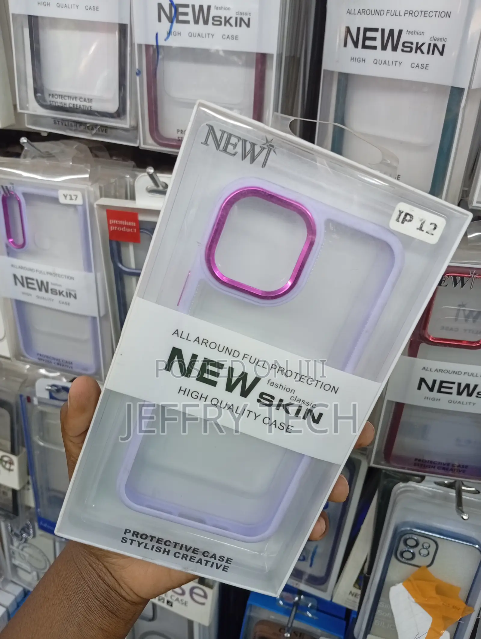 iPhone 12 Clear "New Skin" Protective Phone Case