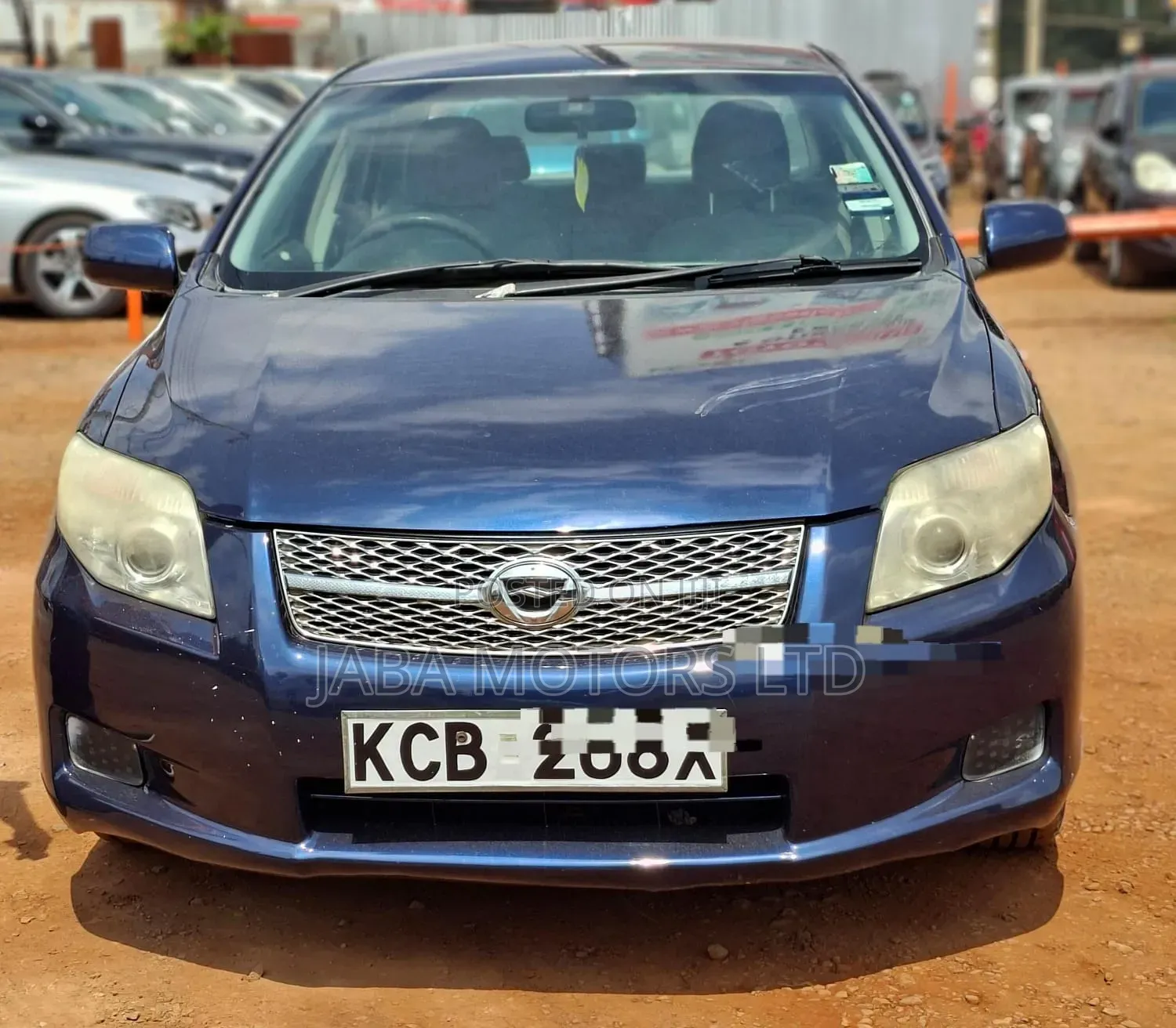 Toyota Axio 2007 Blue