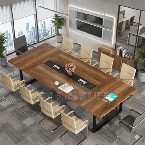 Boardroom Table; Premium 2.4 Meters Long Conference Boardroom Table