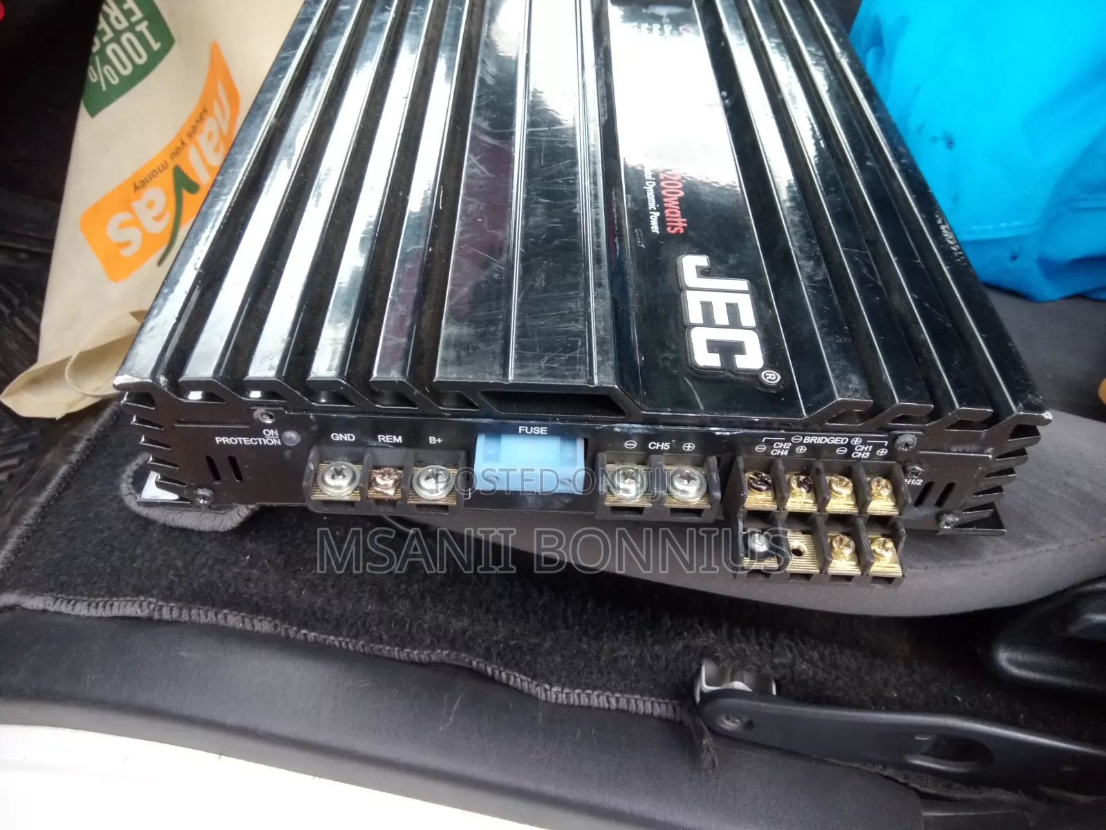 Jec 1200 Watts 5channel Amplifier