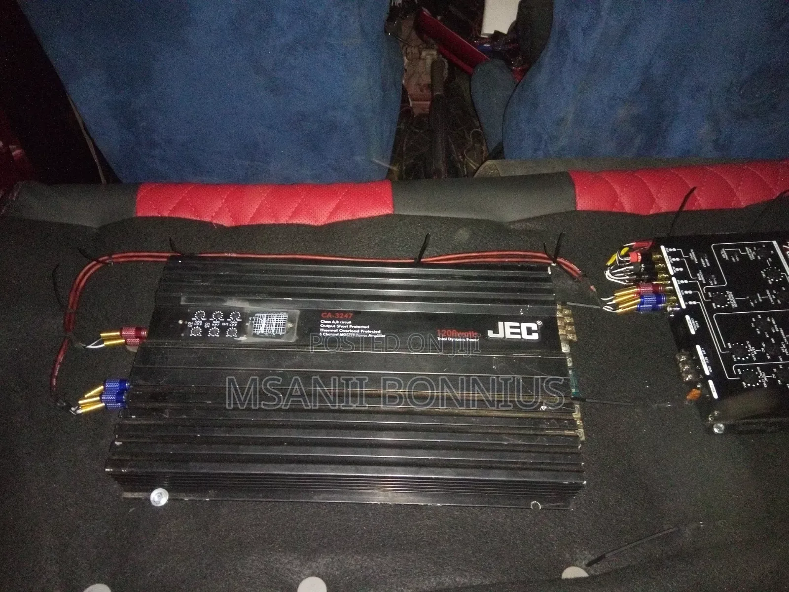 Jec 1200 Watts 5channel Amplifier
