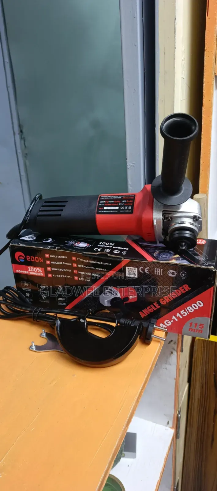Edon Electric Corded Grinder 4inch