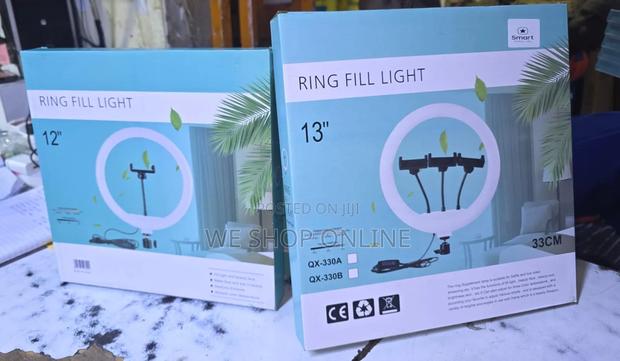 Ring Fill Light With Stand, 10",12",13"