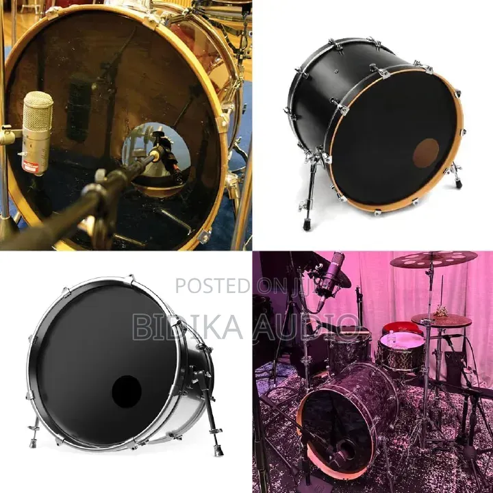 Tama Resonant Bass Drum Head 22 Inch With Microphone Hole