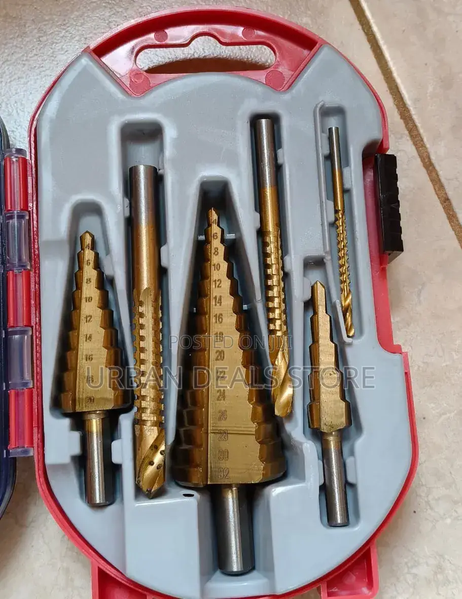 6pcs Step Drill Bit Set