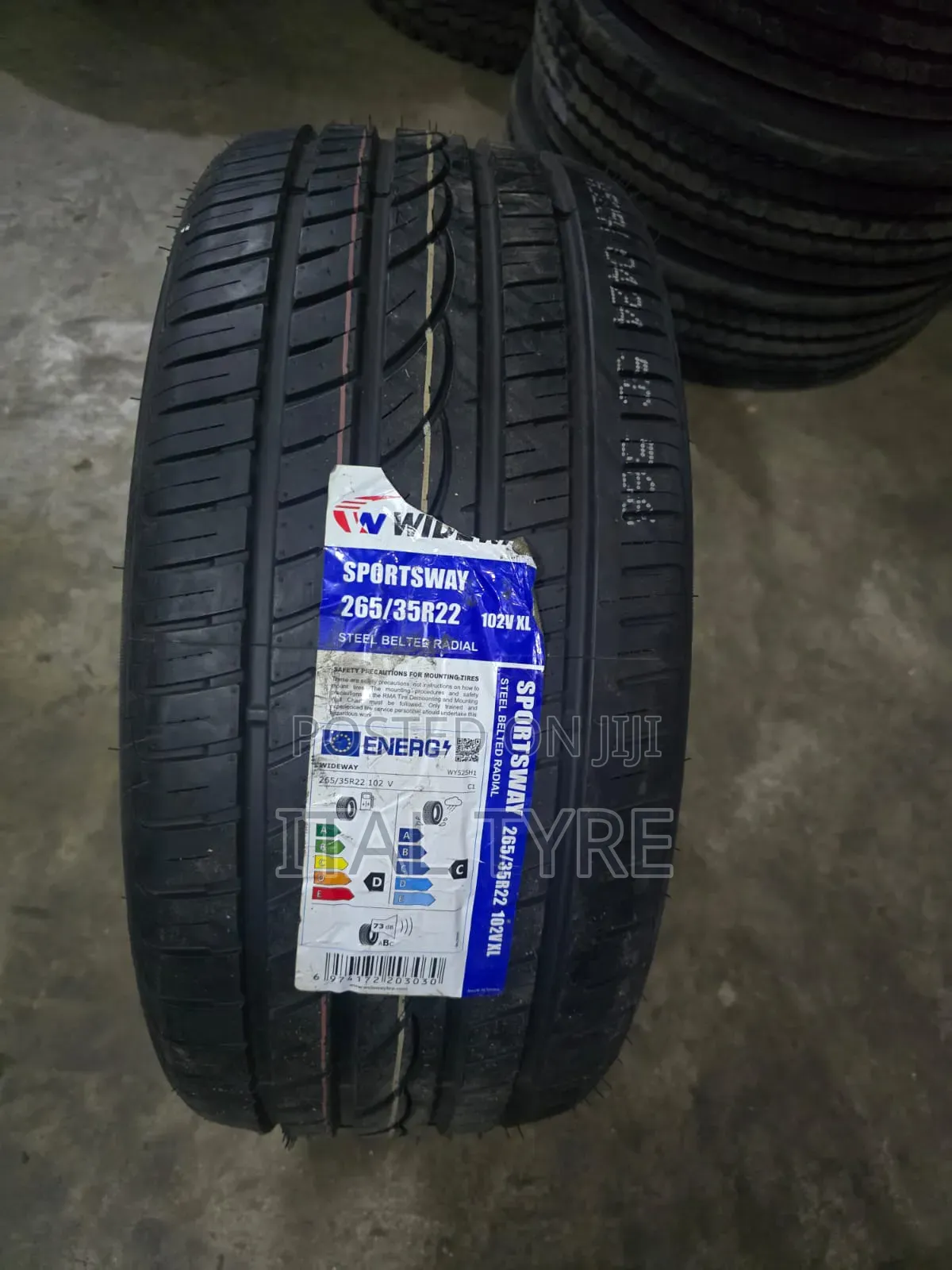 265/35r22 Wideway