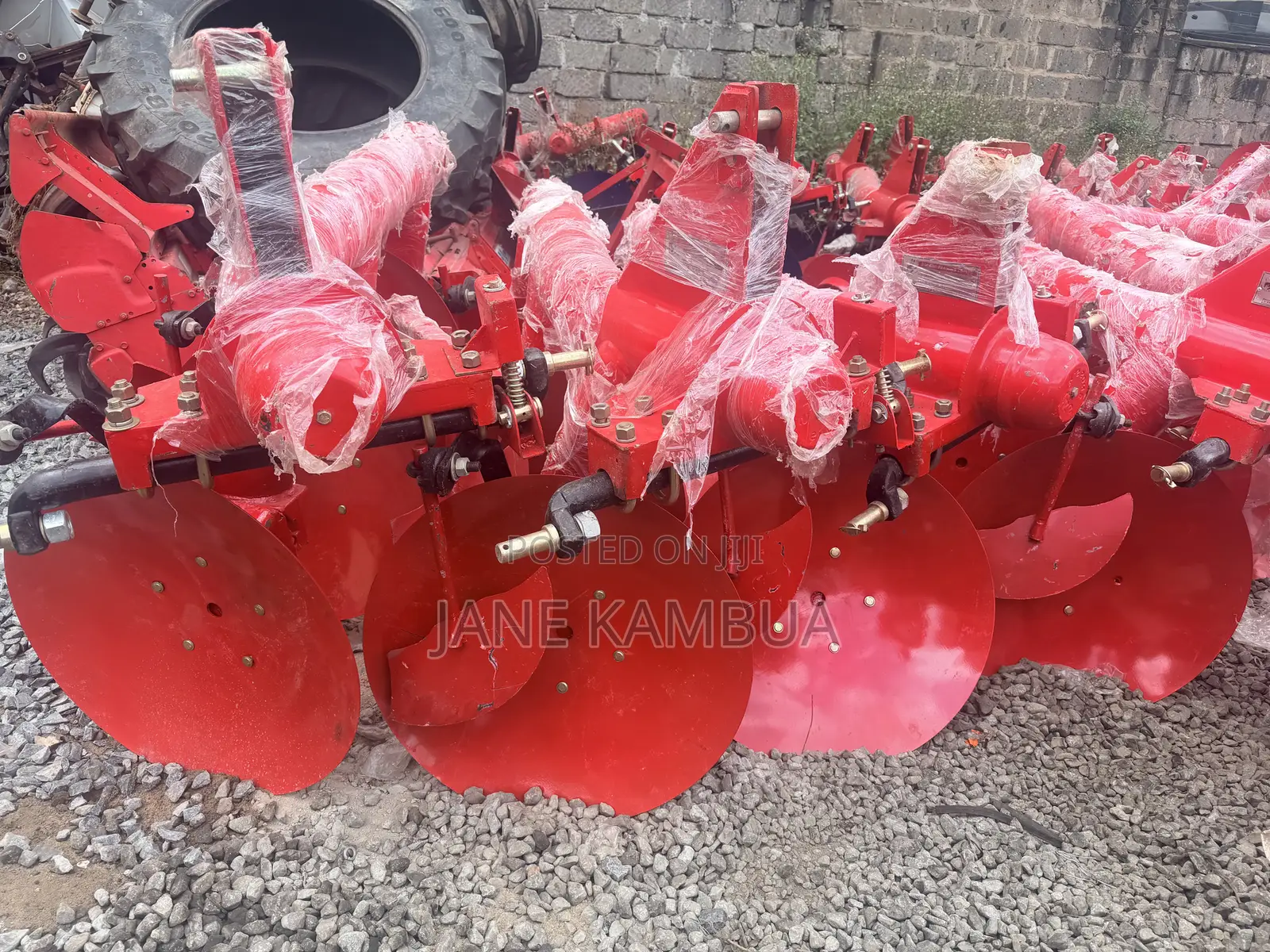 Mf 3disc Plough Massey
