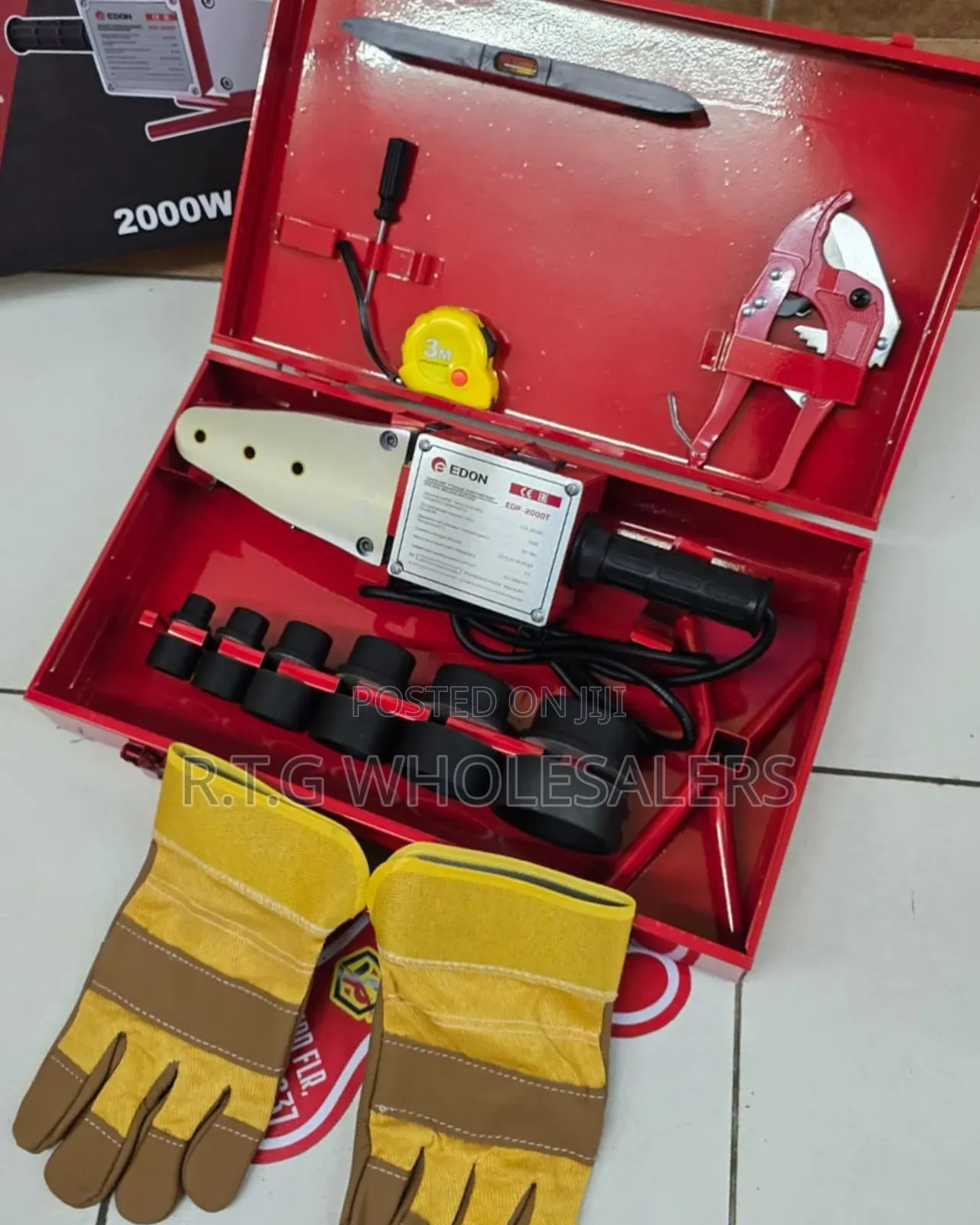 Edon Industrial 2000w PPR Pipe Fusion Welder