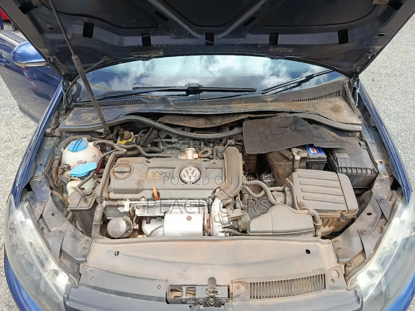 Volkswagen Golf 2012 Blue