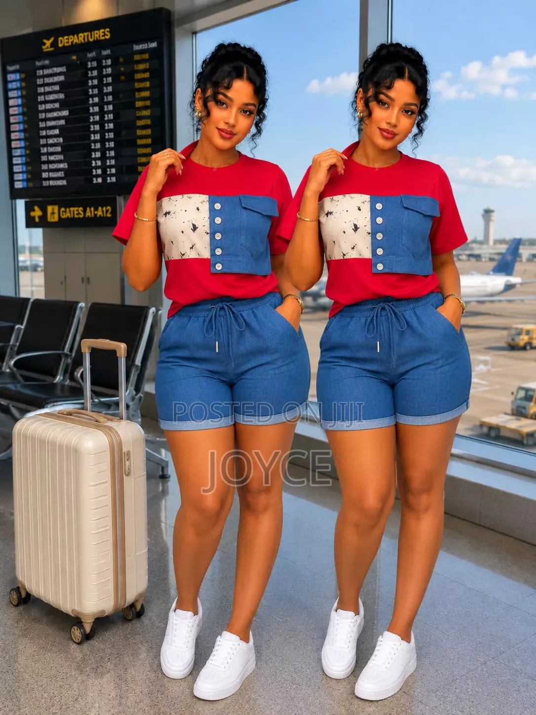 2 Pc Denim Set
