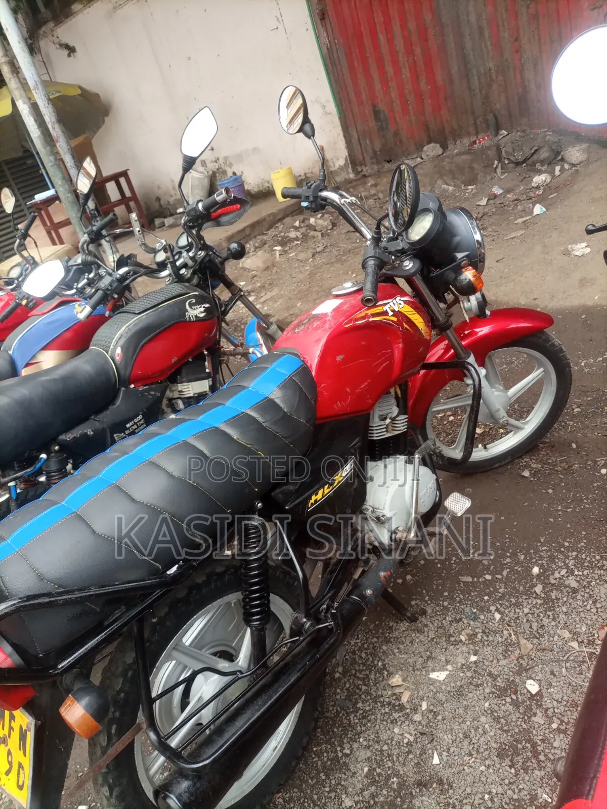 TVS XL 100 2023 Red