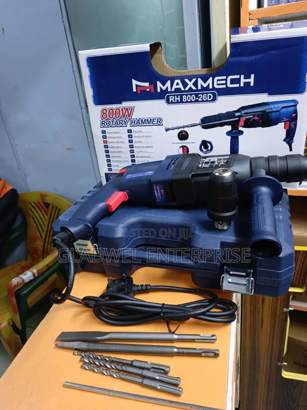 Maxmech Electric Rotary Hammer Drill 800watts